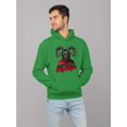 thumbnail image 2 of Don't Kramp My Style Sweater Dark Humor Christmas Men's Hoodie, 2 of 4