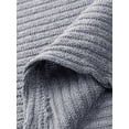 thumbnail image 4 of Innerwin Sweater Winter Warm Ladies Pullover Loungewear Solid Color Thermal Jumper Tops Gray L, 4 of 6