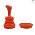 thumbnail image 5 of Toilet Sink Drain Bath Plunger Heavy Duty Rubber Unblocker Bathroom Kitchen, 5 of 8