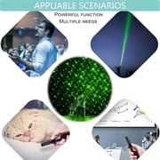GJX Green Laser Pointer Long-Range Laser Pointer High Power-Rechargeable Laser Pointer for Hiking,Presentations & Outdoor Use
