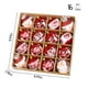 thumbnail image 3 of Bola Colgante Navideña de 2,36 Pulgadas, Irrompible, Ideal para Fiestas Navideñas y Árboles de Navidad., 3 of 7