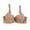 Yellow, variant on XFLWAM Women's Push Up Bra Wirefree Bra Solid Color Comfort Breathable Bra Full Coverage Bralette Lace Bra