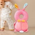 thumbnail image 4 of Mochila Cojín Protector De Cabeza Para Bebes Caídas Golpes Rosa Conejo De Mr. Gadgets., 4 of 5
