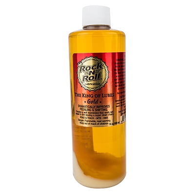 Rock N Roll Gold Chain Lubricant, 16-Ounce Complete Kit w/ 4oz Bottle &