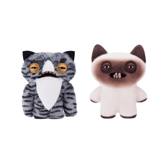 ZURU Fugglers Alley Cats 9'' Plush (Yawper Wide Eyed Cat)