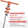 thumbnail image 3 of Double Plane Thrust Bearings Headset BB Press Tool, Install Press Block for Bicycle Bottom Bracket Installation, 3 of 8