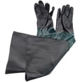 thumbnail image 4 of 23.6" Rubber Sandblast Cabinet Gloves,Sandblasting Sand Blaster Gloves for Sandblaster Blast Abrasive Cabinet, 4 of 9