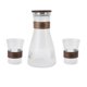 thumbnail image 1 of Juego De Jarra Y Vaso De Agua Junto A La Cama, Jarra De Agua Para Mesita De Noche, Vidrio De Borosilicato Alto, Multiusos, 1600 Ml, 300 Ml, Para Jugo De Café Para El Hogar, 1 of 7