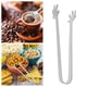 thumbnail image 2 of Pinzas para Hielo | Pinza para Hielo de Plata | Pinza para Hielo de Acero Inoxidable | Pinza para Cubitera Cubitos de Hielo | y Pinzas para Dulces |Pequeñas Pinzas para Café Comida 1pc, 2 of 6