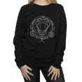 thumbnail image 1 of Harry Potter Womens Slytherin Cotton Sweatshirt, 1 of 7