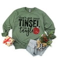 thumbnail image 3 of Tinsel In A Tangle Bulb | Sweatshirt, 3 of 4