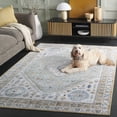 thumbnail image 4 of SAFAVIEH Bayside Sherwood Oriental Polyester Area Rug, Gold/Green, 6'7" x 6'7" Square, 4 of 12