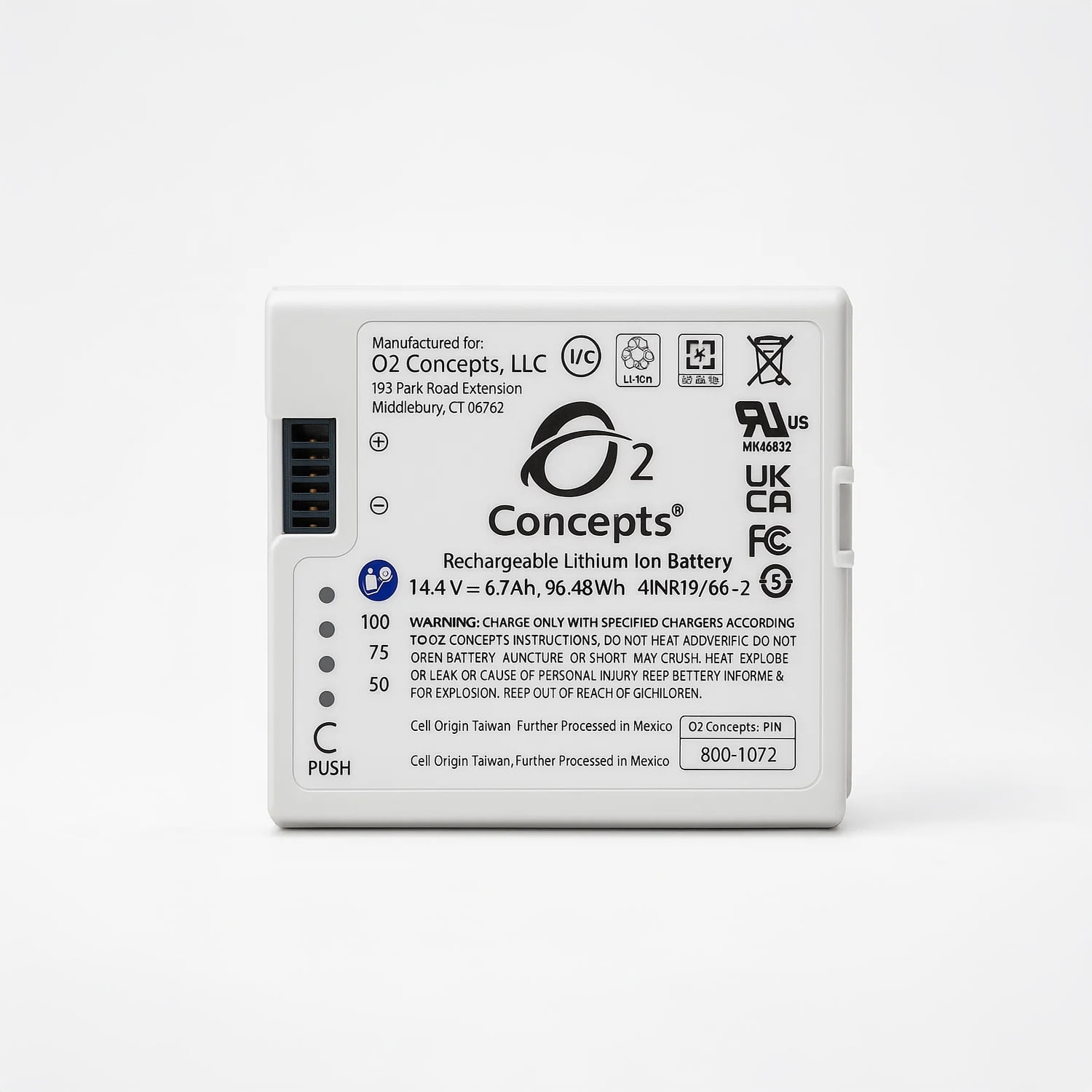 Battery for Oxlife Liberty 2 Portable Oxygen Concentrator