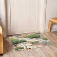thumbnail image 6 of Rabbit Non-Slip Polyester Office Mat Chair Rug - Machine Washable Office Rug, 6 of 6