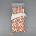 thumbnail image 2 of Ambesonne Colorful Bedding Set 4 Pcs, Romantic Heart, Queen, Pale Brown Pink Blue, 2 of 3