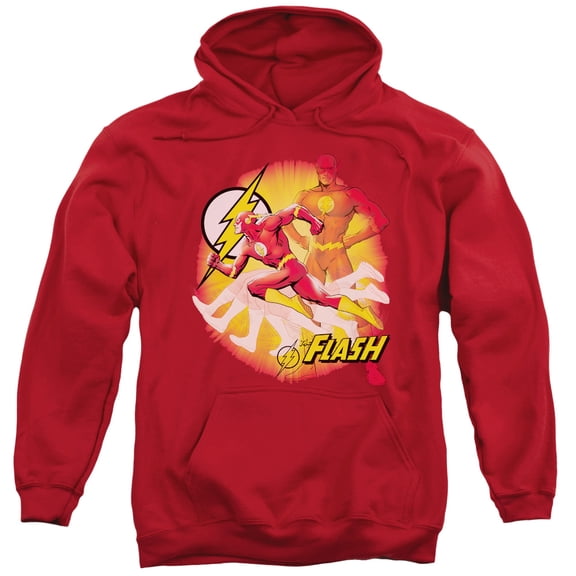 Jla - Lightning Fast - Pull-Over Hoodie - X-Large