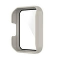 thumbnail image 2 of For Xiaomi Redmi Watch 2 Lite PC + Tempered Glass Watch Protective Case (White), iPhone 13 Pro Max, 2 of 6