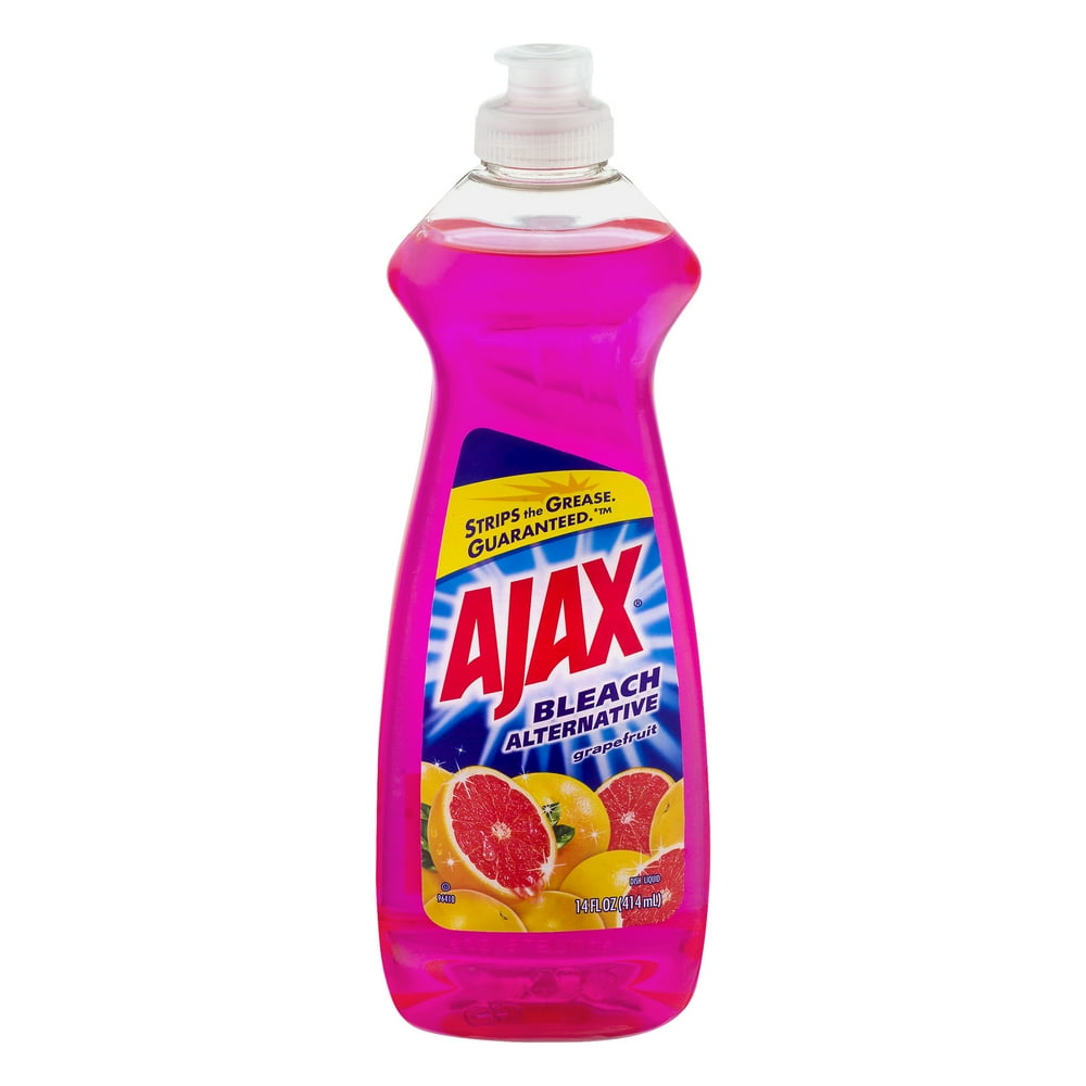 Ajax Ultra Triple Action Liquid Dish Soap, Grapefruit 14 fl oz