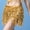 Yellow, variant on Oalirro Gift for Her Dance Skirt Women's Hip Scarf Sequined Tassel Waist Scarf Adult Female Belly Dance Dress Bandage Waist Chain Skirt Skirts for Women Purple