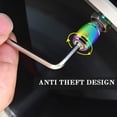 thumbnail image 2 of Tapones antirrobo para válvulas de neumáticos Dsycar Metal Bullet (paquete de 8), 2 of 8