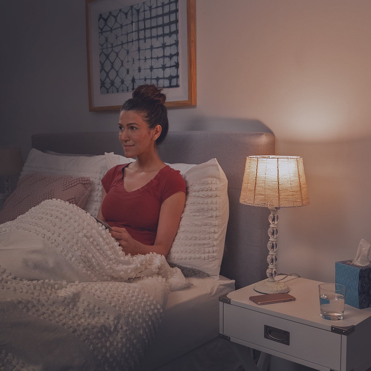 Bulbrite  Solana Smart LED G25 60W Equivalent Tunable WIFI Light Bulb, Clear, 2PK - 2200K-6500K