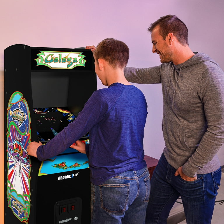 Arcade1Up GALAGA Deluxe Arcade Game Machine 5-Foot Stand-Up