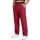 thumbnail image 1 of Ceisia Men's Solid Color Cotton Linen Casual Pants Loose Straight Leg Drawstring Trousers for Summer Red M Gifts, 1 of 4