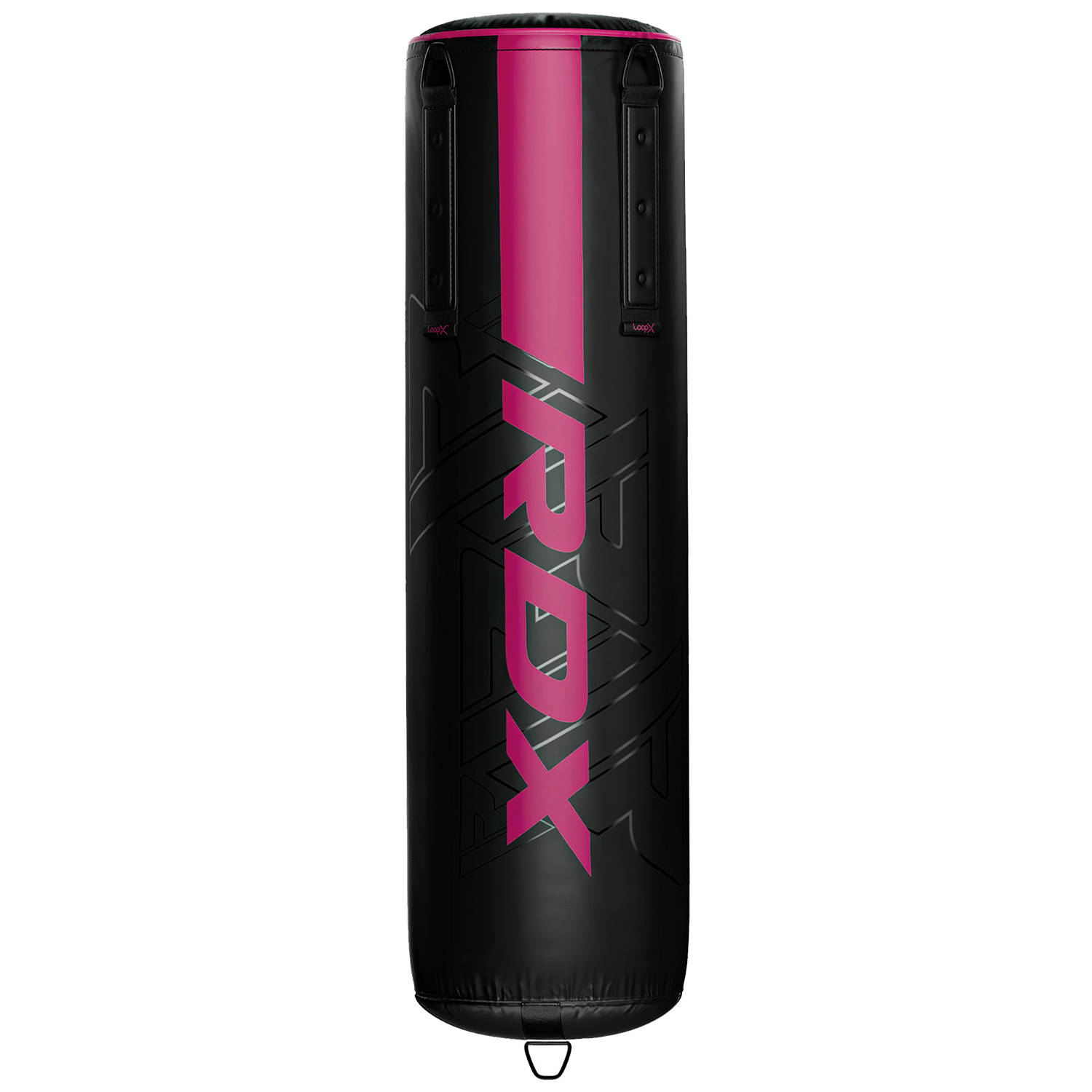 RDX Punch Bag 60LB,80LB, Leather Adult Punch Bag and Boxing Gloves, 4ft, Pink