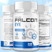 Falcon Eye Advanced Formula Eye Health Supplement Pills for Vision Care FalconEye 300 Capsules