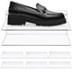 thumbnail image 2 of 8 Uds. Estantes de pared de listones, accesorios de pared de listones colgantes, estantes de pared transparentes, estantes para zapatos, 2 of 8
