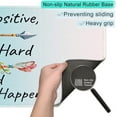 thumbnail image 3 of Desk Pad, Mouse Pad,Office Desk Mat with Stitched Edges Non-Slip Waterproof, Easy Clean Desk Table Protector, Laptop Desk Writing Mat 35.4" x 15.7", Inspirational Quotes, 3 of 5