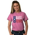thumbnail image 3 of God Bless Texas Cute Christian Pride Plus Size Crewneck Graphic Tee Shirt Brisco Brands 5X, 3 of 5