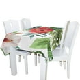 thumbnail image 2 of EREHome Vintage Rétro Floral Parti Nappes Rouge Décoration de Table 60x120 Pouces, 2 of 5