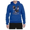 thumbnail image 2 of If It's Not a German Shorthair Pointer It's Just a Dog Gift | Mens Dog Lover Hooded Sweatshirt Graphic Hoodie, Royal, Medium, 2 of 3
