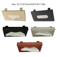 thumbnail image 4 of Advancent Caja de almacenamiento de pañuelos para parasol de coche, caja de decoración Universal, organizador, servilletero, impermeable, Type3 NO3, 4 of 6