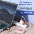 thumbnail image 4 of Super Fast Charger with Type C Cable 10ft , 2Pack 45W USB C Wall Charger Block Adapter and Android Phone Charger Cord for Samsung Galaxy S26 S25/S24 Ultra/S24/S24+/S23 Ultra/S23/S22 Ultra/S22/S21, 4 of 7