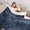 08-navy Blue, variant on Electric Throw Blanket Heated Throw - Wheat Pattern Flannel & Sherpa Heated Lap Blanket with Heat Settings & -Hour Auto Shut-Off, Machine Washable Home Use,