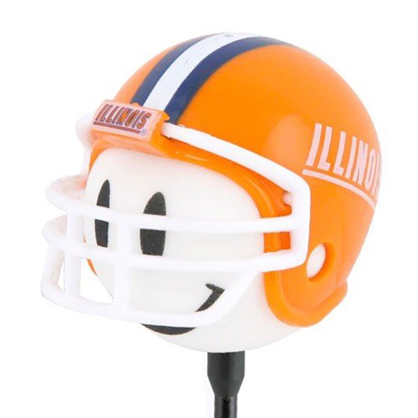 Football Fanatics NCAA Illinois Fighting Illini Football Helmet