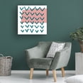 thumbnail image 3 of Canvas Wall Art - June Erica Vess 'Chromatic Semaphor IV' Wall Art for Living Room, Bedroom, or Office Décor by Trademark Fine Art - 14 x 14 Inches, 3 of 4