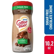 Nestle Coffee Mate, Chocolate Crme Sugar-Free Powdered Coffee Creamer, 10.2 oz