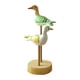 thumbnail image 2 of Figura de gaviota de madera, estatua de gaviota, adorno creativo, decoración costera de playa, mar Verde Amarillo, 2 of 9