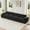 Black, variant on Eyisean 140'' Boneless Couch with Tufted, U Shaped Sectional Couches For Living Room, 4 Seater Cloud Couch with Ottoman, Retro Velvet Floor Sofa for Bedroom, No Assembly Required
