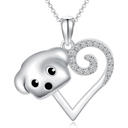 Urn Necklaces for Ashes 925 Sterling Silver Dog Cat Cremation Jewelry with Funnel Filler Kit for Women Human Pets