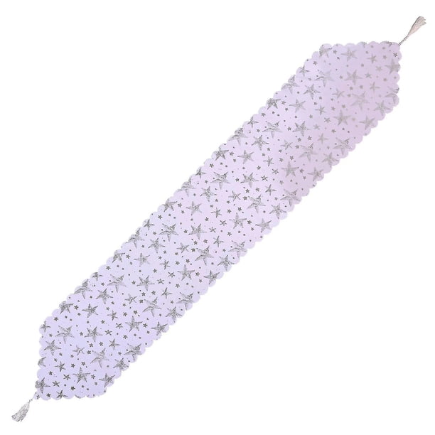 Productos de decoración navideña para el hogar, mantel con estampado bronceado, mantel navideño creativo, camino de mesa, cubierta de mesa