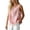 Pink, variant on Unir Women Relaxed Sleeveless Casual Vest, Round Neck Embroidered Lightweight Tank Top, Washed Cotton Feel Summer Layering Blouse, Breathable Loose Fit Solid Color Shirt, Pink White Black Coffee