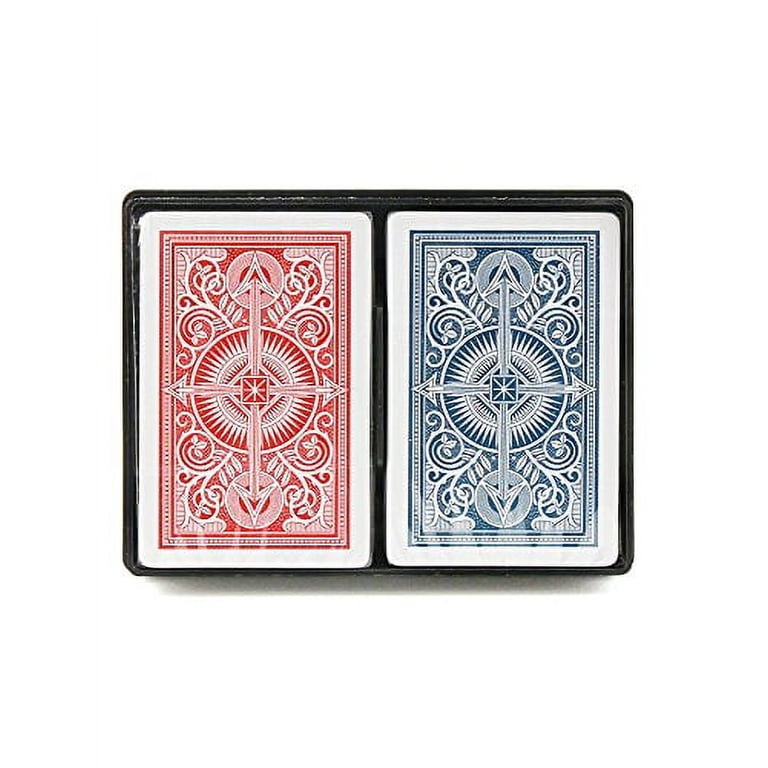Kem Arrow Red and Blue Playing Cards, Wide - Walmart.com