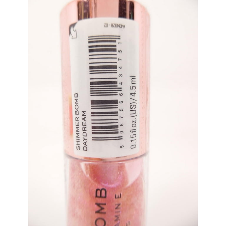 Revolution Makeup Shimmer Bomb Lip Gloss with Vitamin E - Daydream