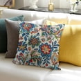 thumbnail image 4 of BANET Vibrant Floral Accent Throw Pillow Cover 22x22in, 4 of 6