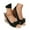 B Black, variant on Wovix Women Trendy Sandals Mary Jane Heels Low Block Heel Closed Square Toe Classic Office Dressy Shoes Casual Daily Wear