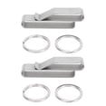 thumbnail image 2 of Tactical  Key Ring Holder,Stainless Steel Key Ring Holder with Easy Spring Clip Design for Home Car Keys, Key Finder, 2 of 7
